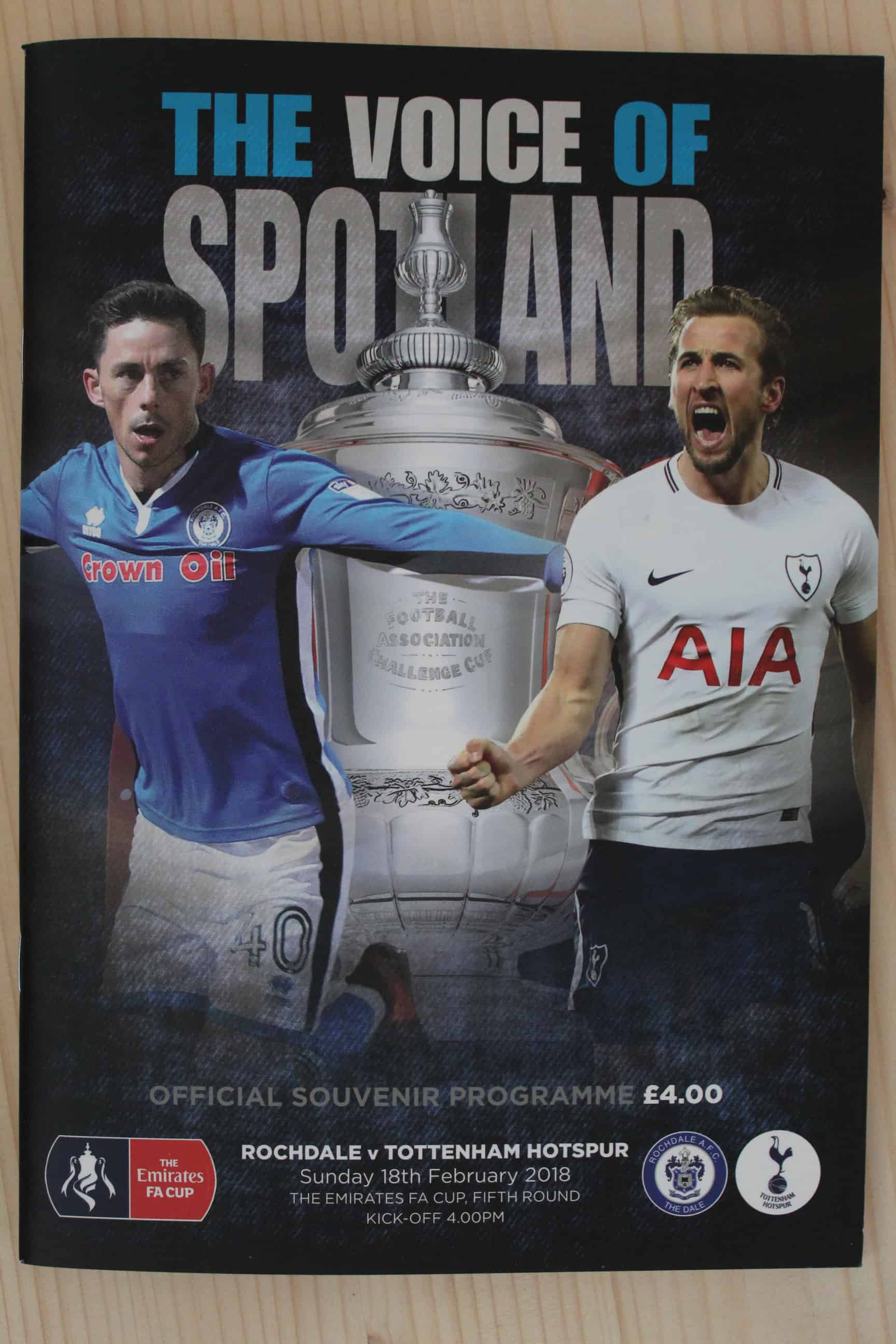 Rochdale FC v Tottenham Hotspur FC